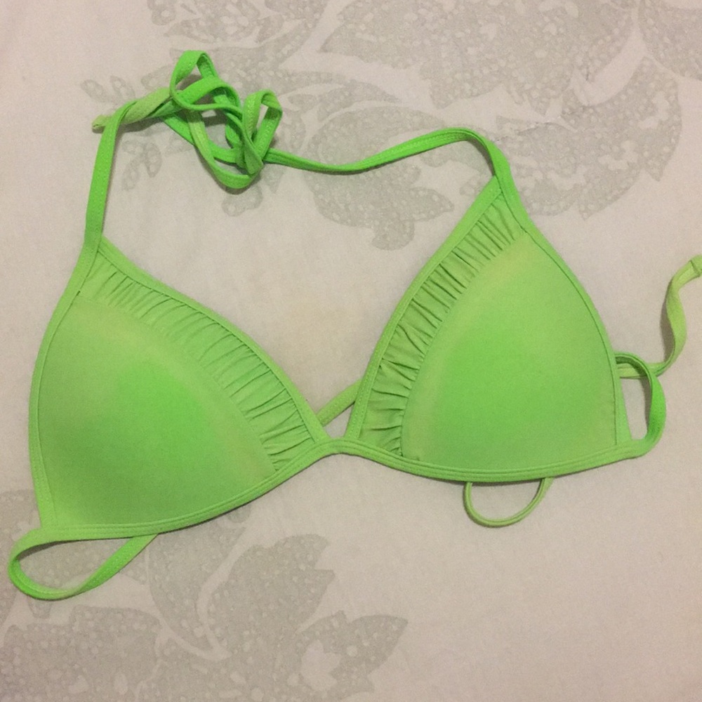 Lime Green Bathing suit top